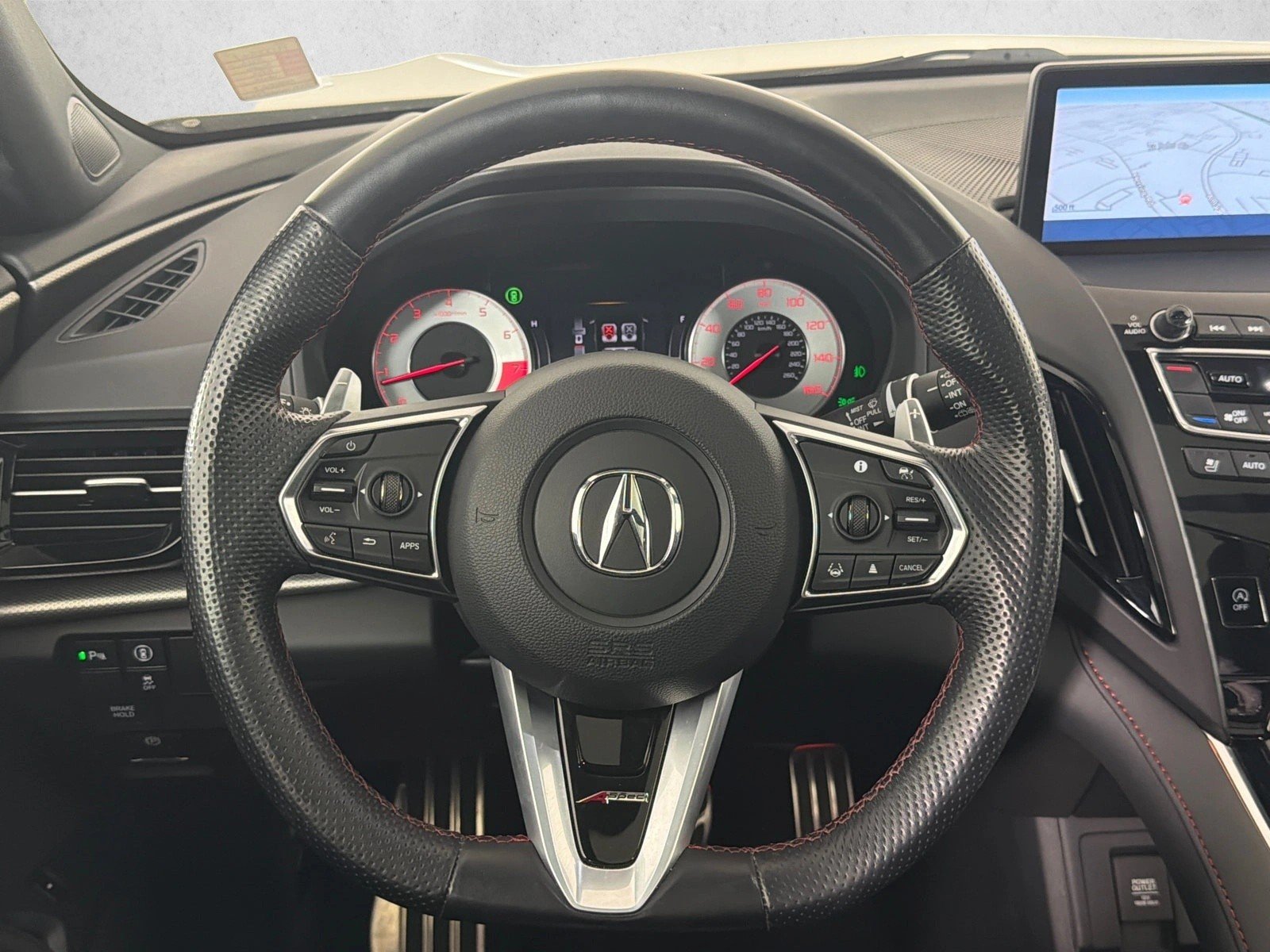 Used 2023 Platinum White Pea Acura w/A-Spec Package image 26