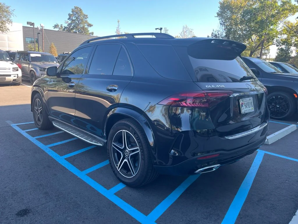 Certified Used 2024 Obsidian Black Metallic Mercedes-Benz GLE 450 image 6
