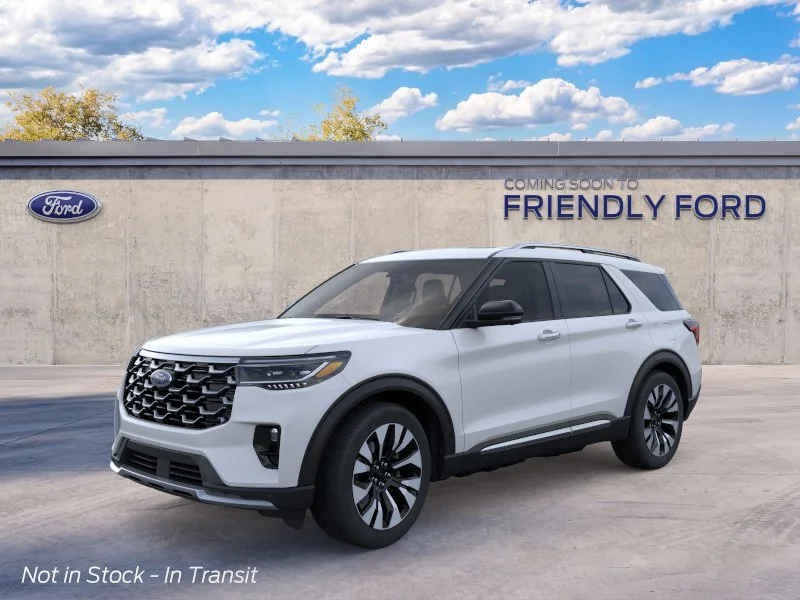 New 2026 Space White Metallic Ford Platinum™ image 1