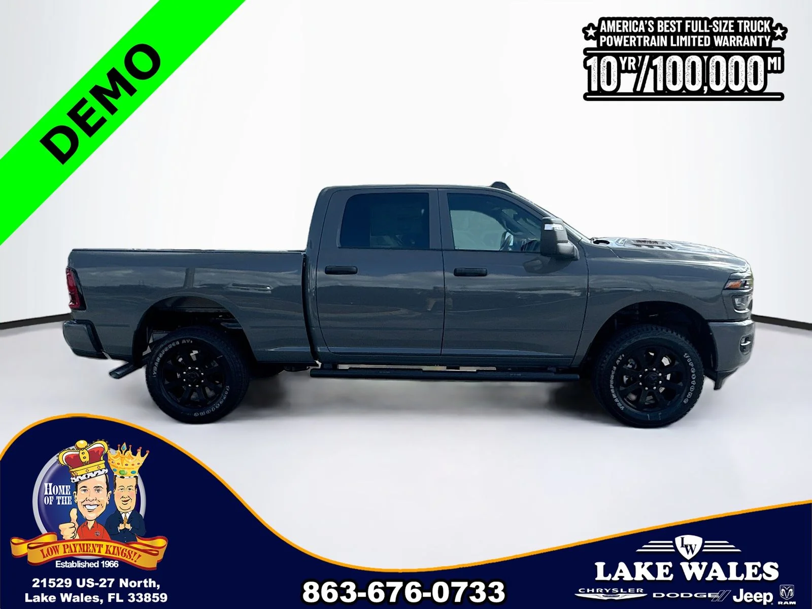 New 2026 Ceramic Gray Clear-Coat Exterior Paint RAM  image 7