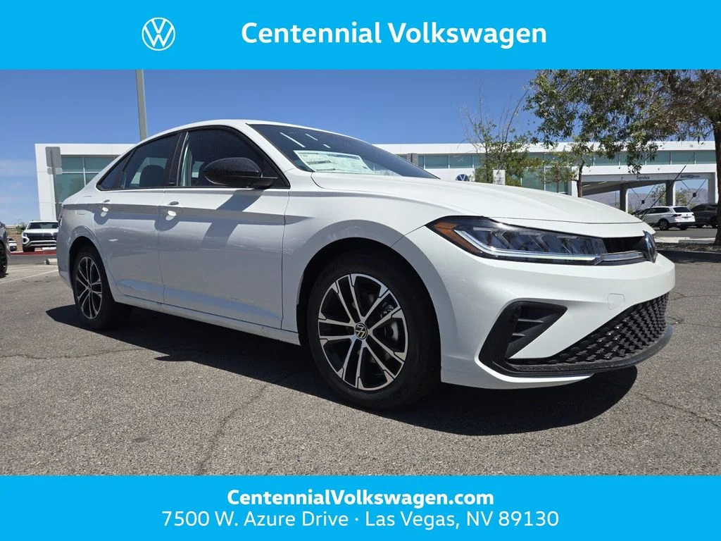 New 2026 White Volkswagen 1.5T Sport image 1