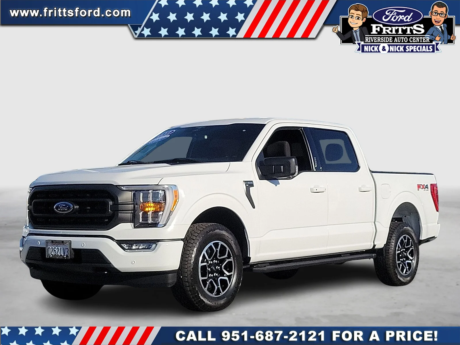 Certified Used 2023 Oxford White Ford XLT image 1
