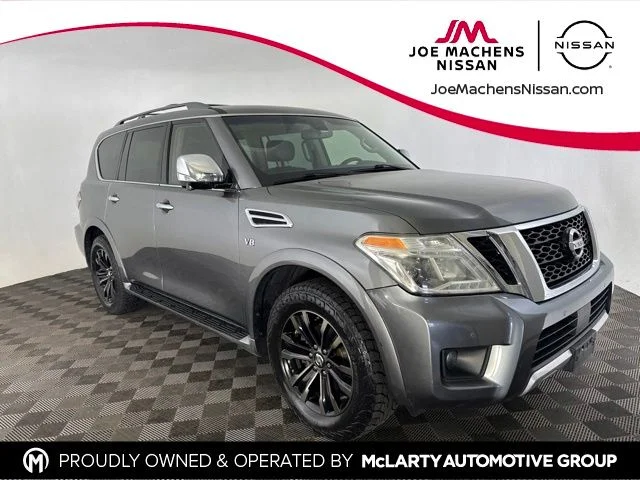 Used 2017 Gray Nissan Platinum image 1