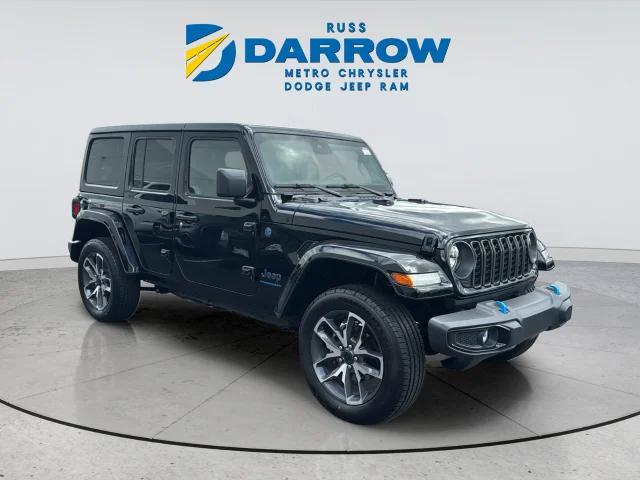 Used 2024 Black Jeep Sport S 4xe image 7