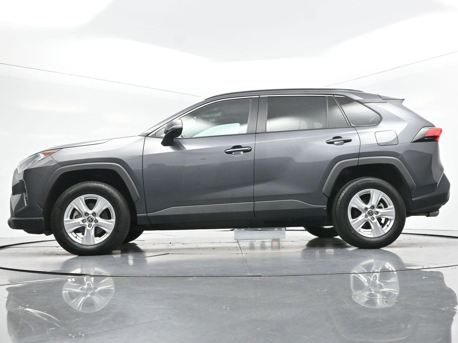 Used 2021 Magnetic Gray Metallic Toyota XLE image 48