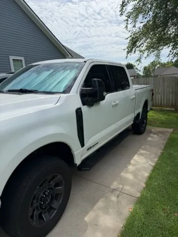 Used 2024 White Ford Lariat image 1
