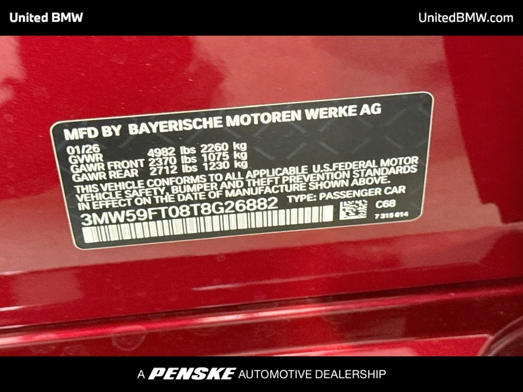 Certified Used 2026 Vegas Red Metallic BMW M340i image 22