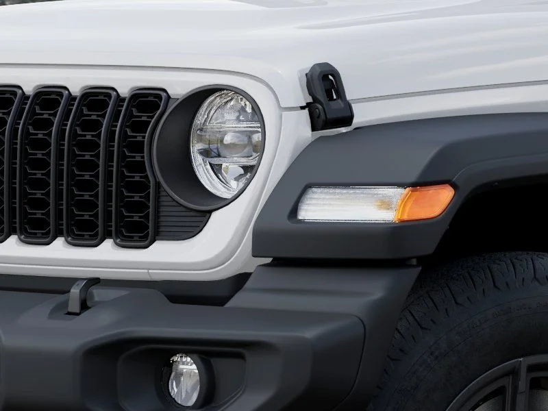 New 2026 Bright White Clear-Coat Exterior Paint Jeep Sport S image 10