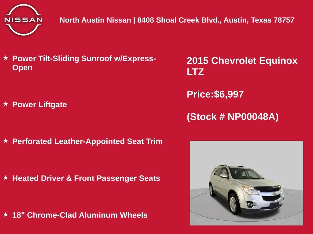 Used 2015 Silver Chevrolet LTZ image 11