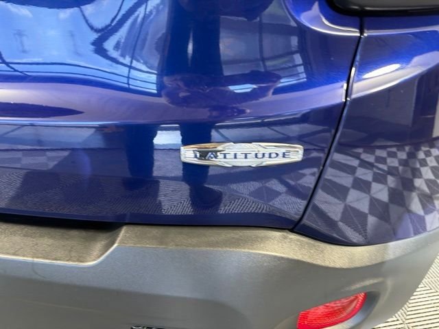 Certified Used 2021 Blue Jeep Latitude image 10