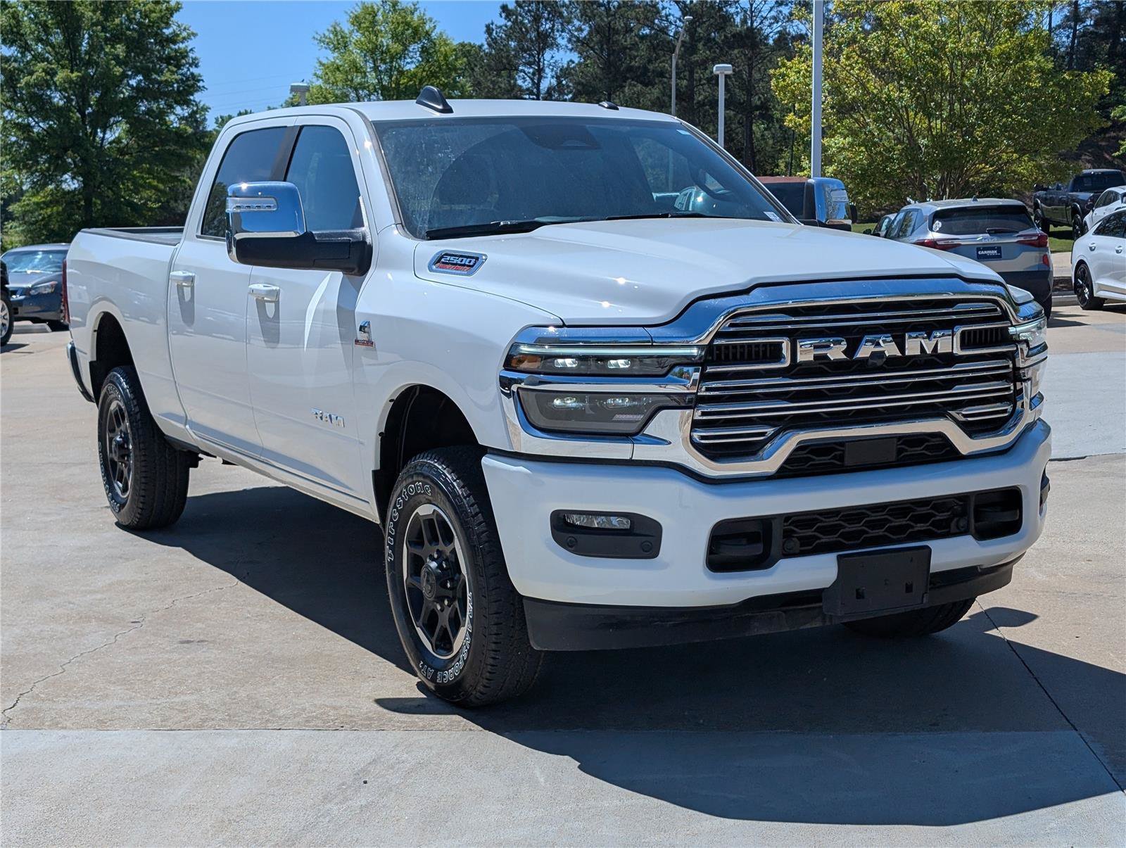 Used 2026 Bright White Clearcoat Ram Laramie image 3