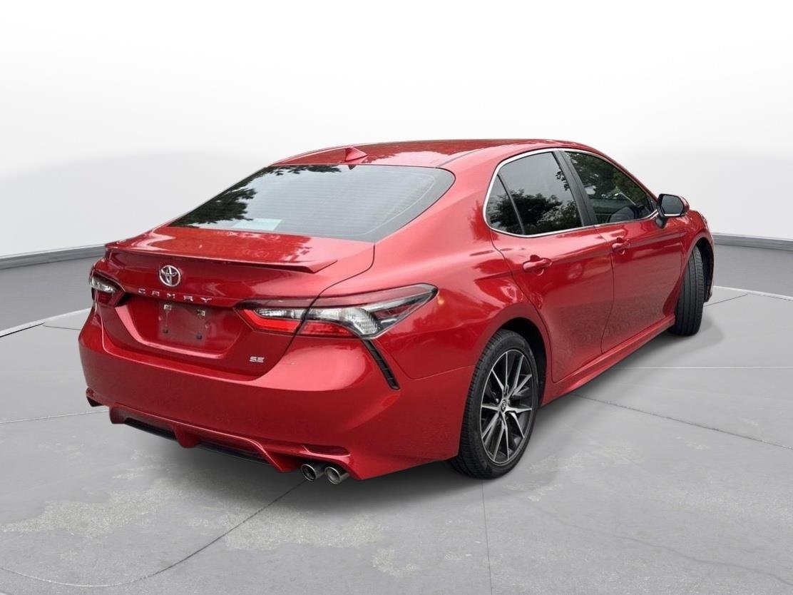 Certified Used 2022 Supersonic Red Toyota SE image 6