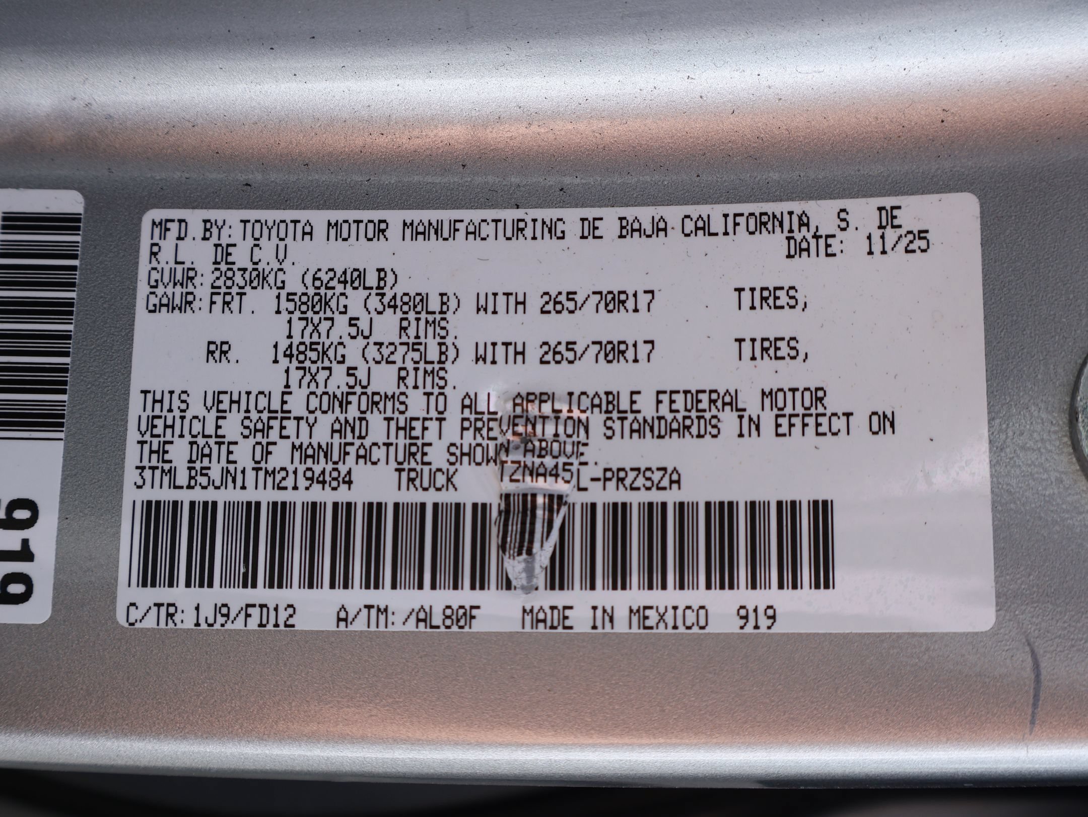 Used 2026 Celestial Silver Metallic Toyota TRD Off Road image 33