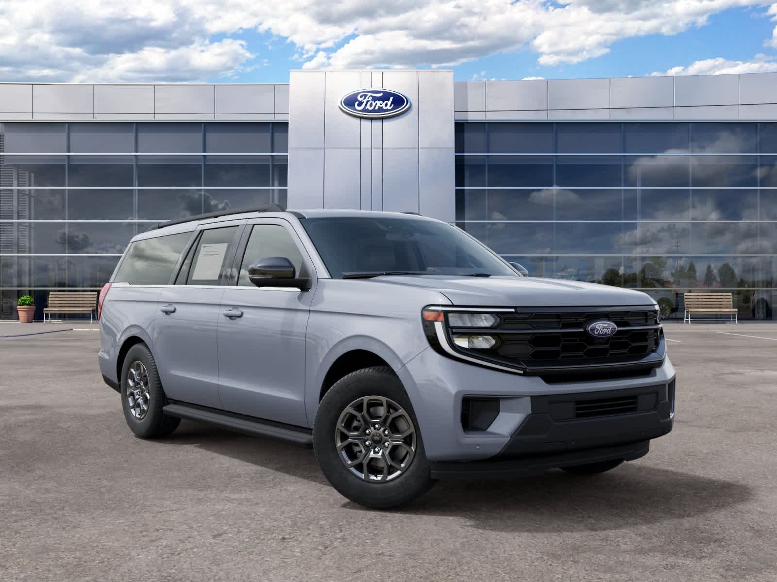 New 2027 Glacier Gray Metallic Tri-Coat Ford Active image 4