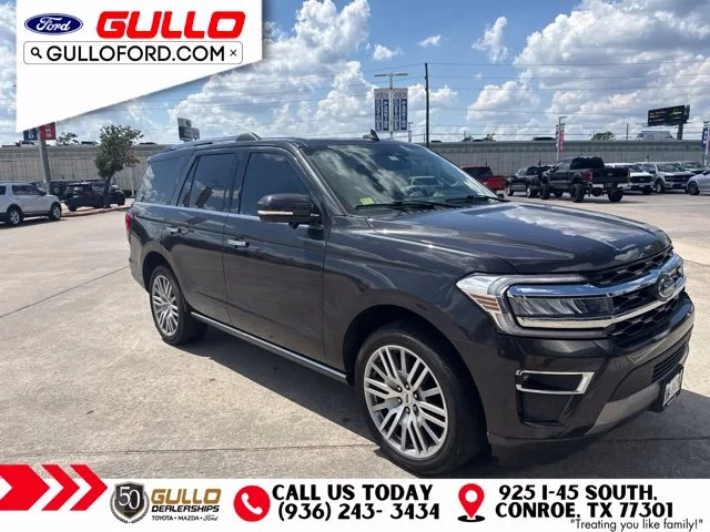Used 2023 Dark Matter Metallic Ford Limited image 2