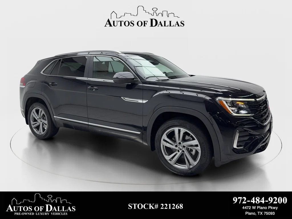Used 2024 Black Volkswagen 2.0T SEL R-Line image 1