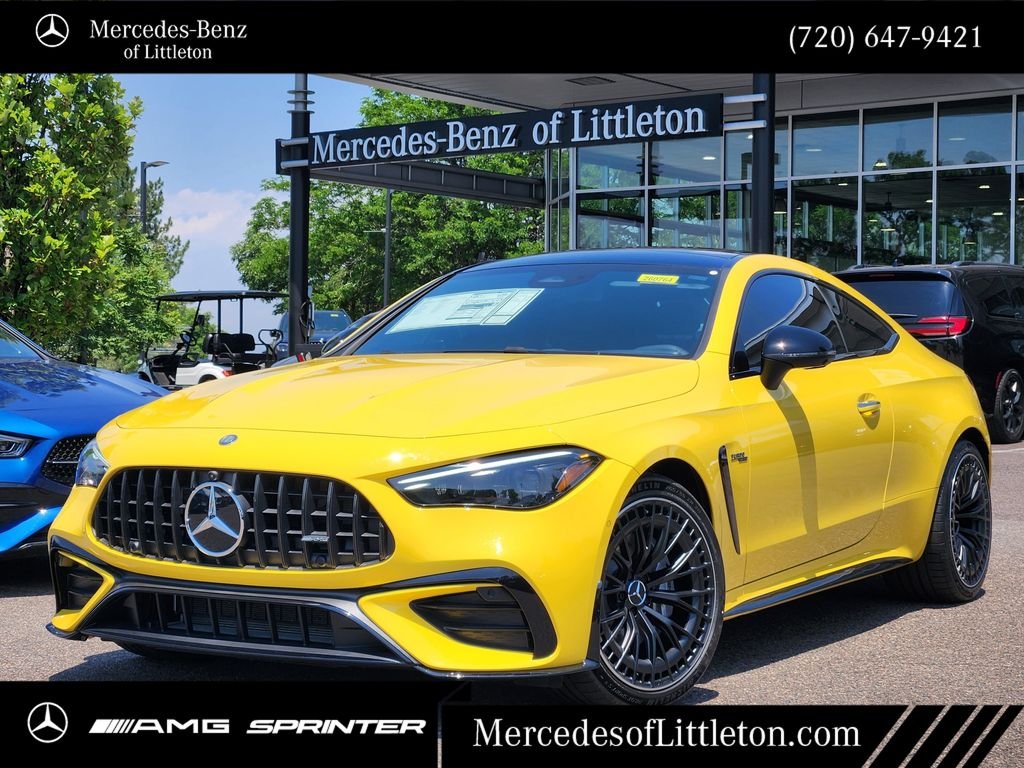 New 2026 Sun Yellow Mercedes-Benz CLE 53 AMG® image 1