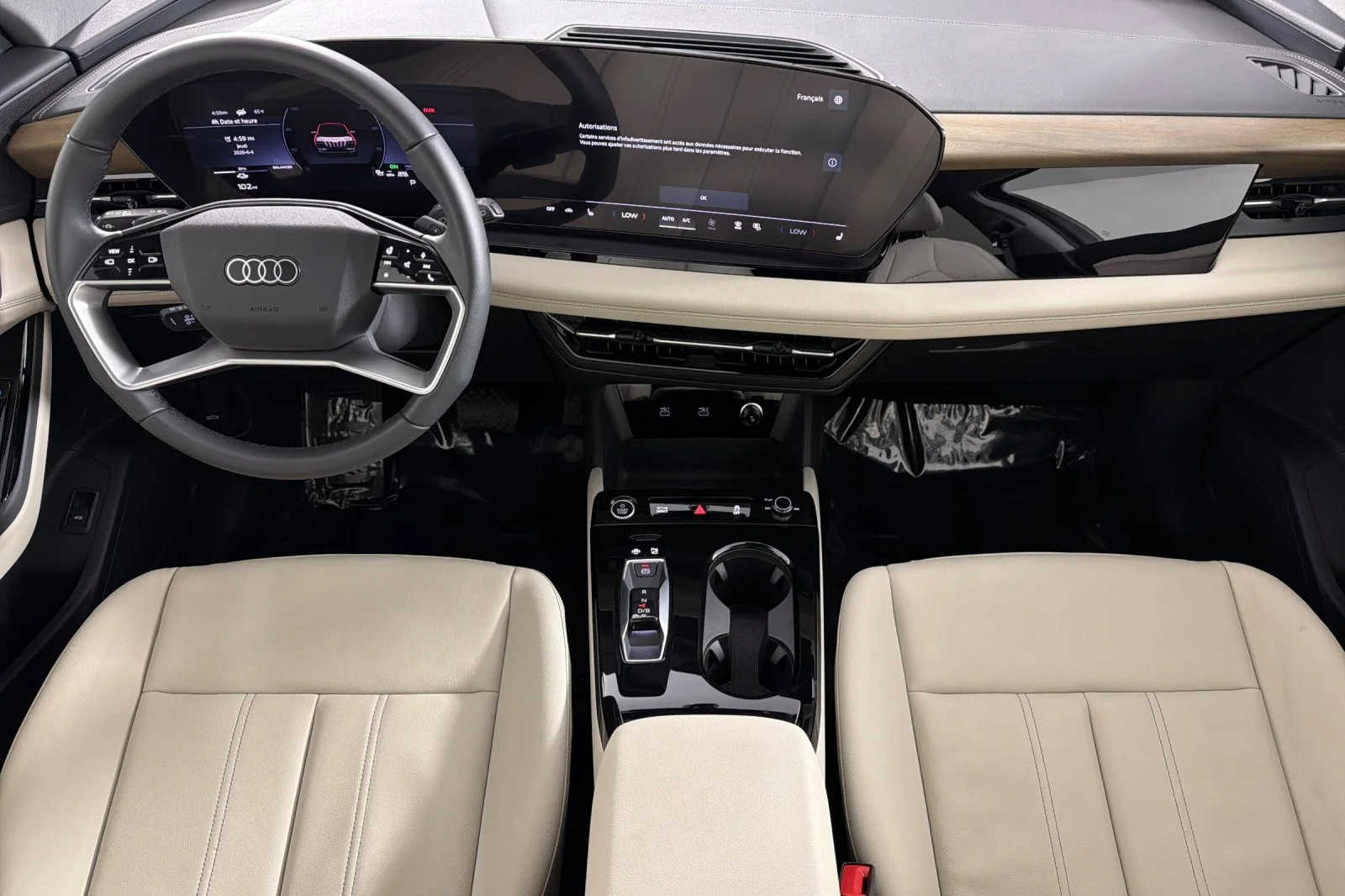 Used 2025 Plasma Blue Metallic Audi Premium quattro image 12