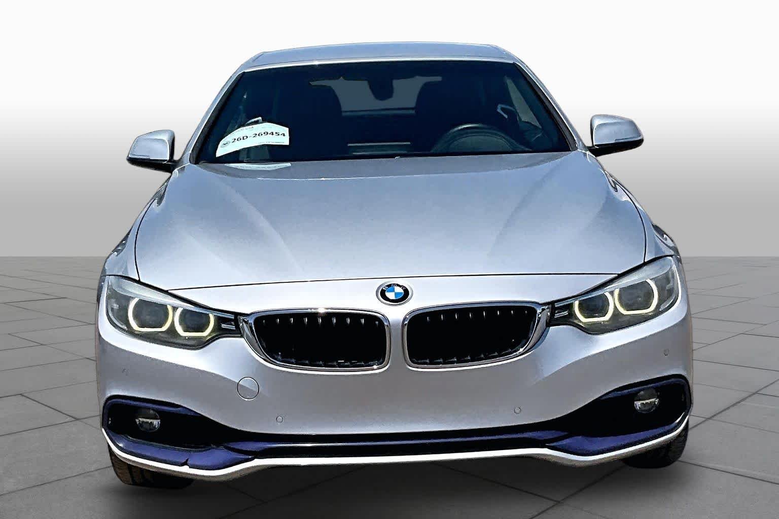 Used 2018 GLACIER SILVER METALLIC BMW 430i xDrive image 3
