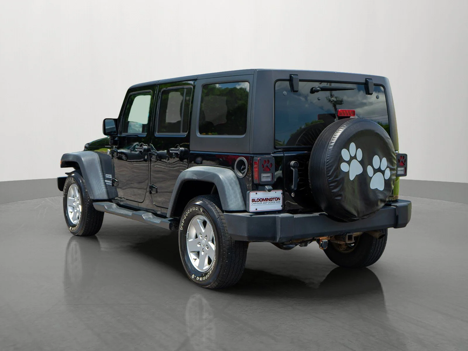 Used 2012 Black Clearcoat Jeep Unlimited Sport image 5