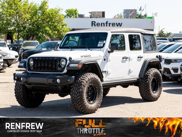 2026 Jeep Wrangler Willys*, 3.5 Inch Lift, 37 Inch Tires