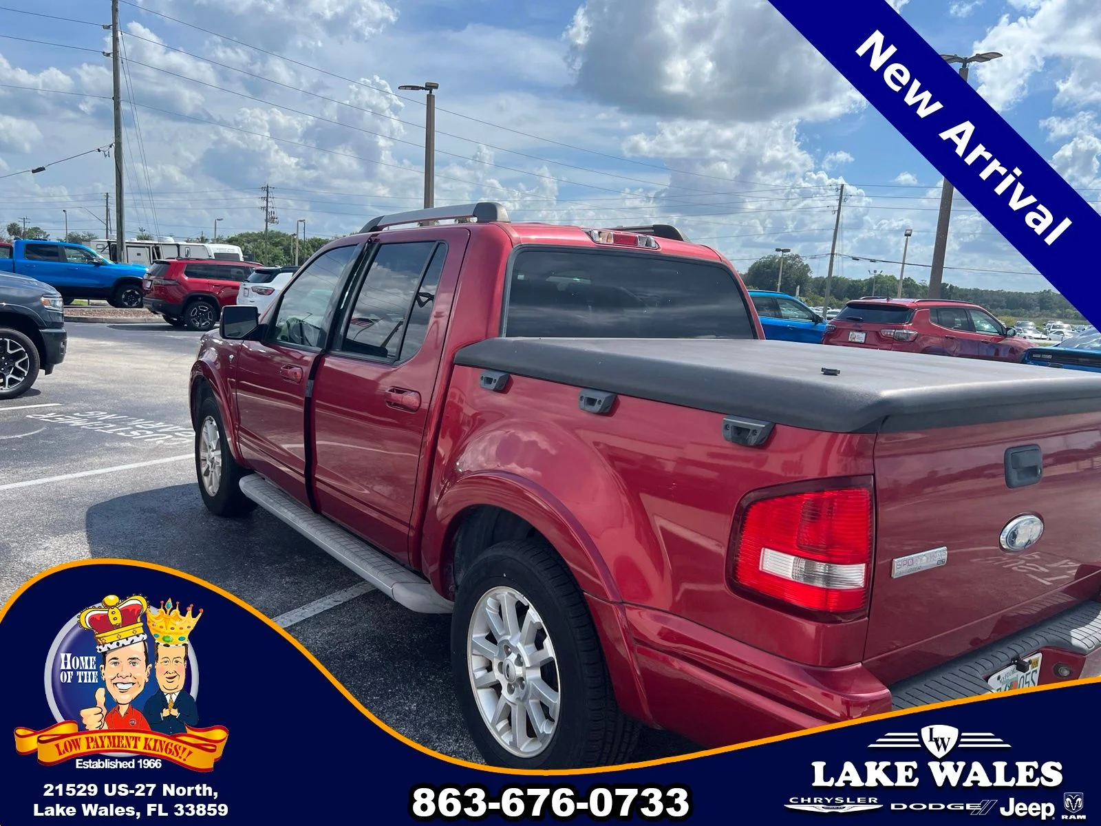 Used 2007 Red Ford Limited image 3