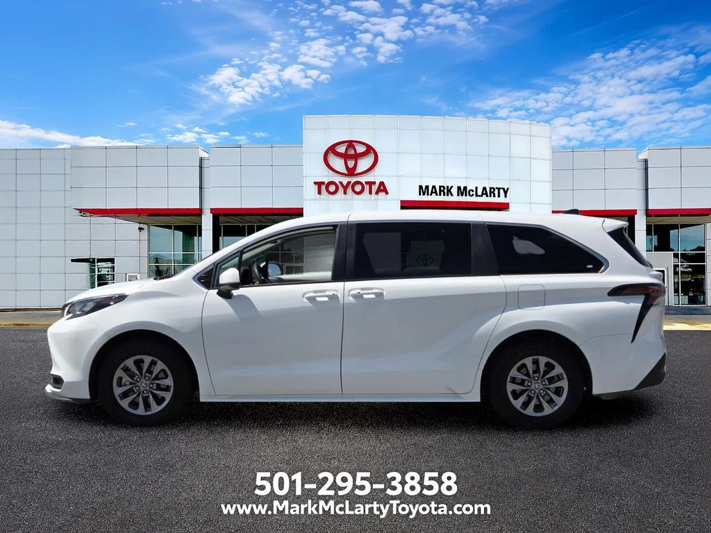 Used 2025 White Toyota LE image 2