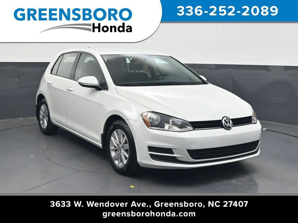 Used 2016 White Volkswagen TSI S 4-Door image 1