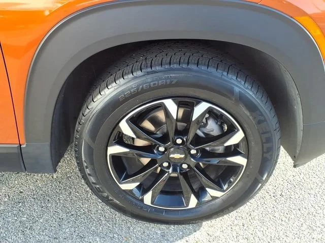 Used 2023 Vivid Orange Metallic Chevrolet LT image 3