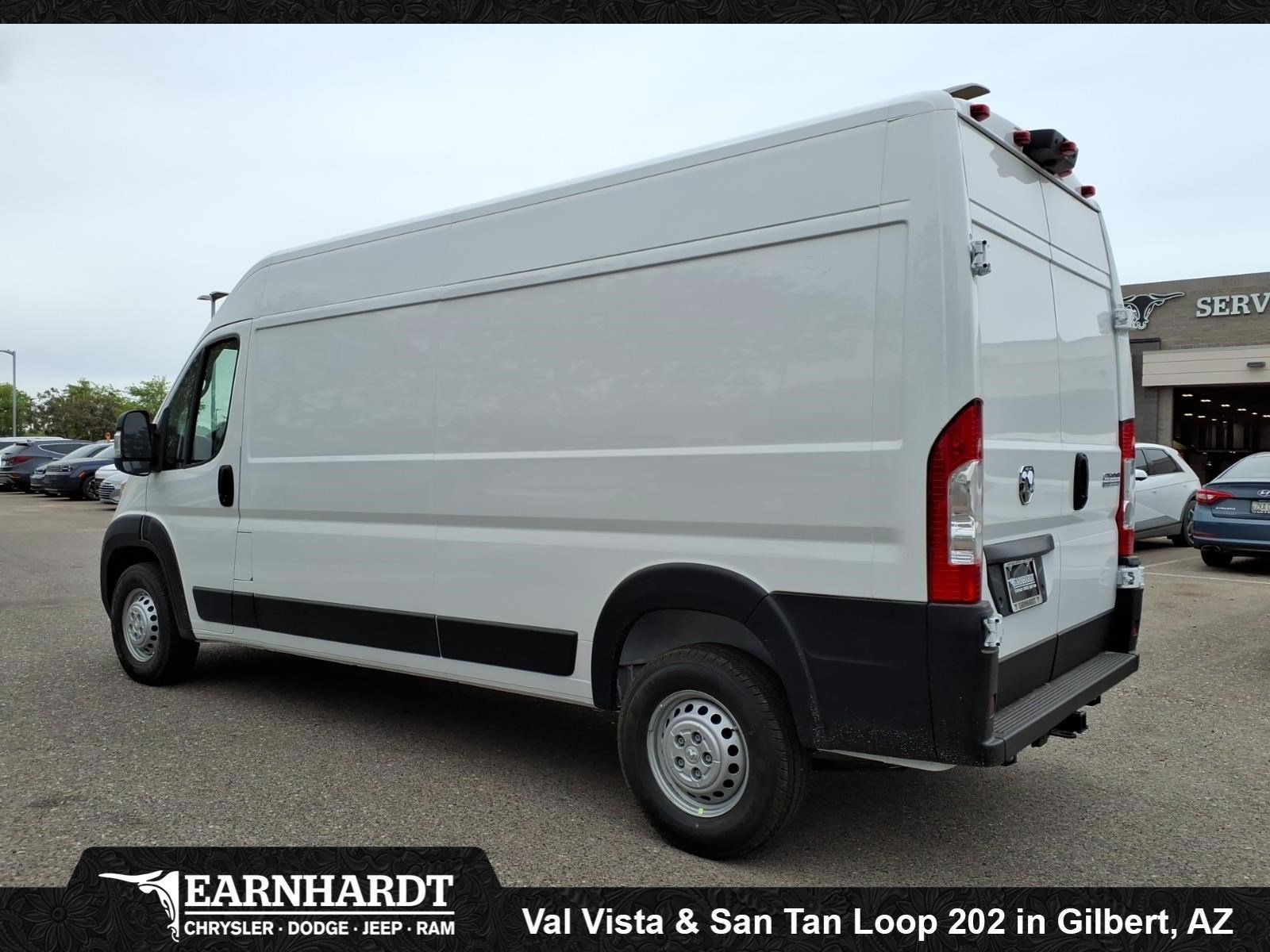 New 2026 Bright White Clear-Coat Exterior Paint RAM Tradesman image 4