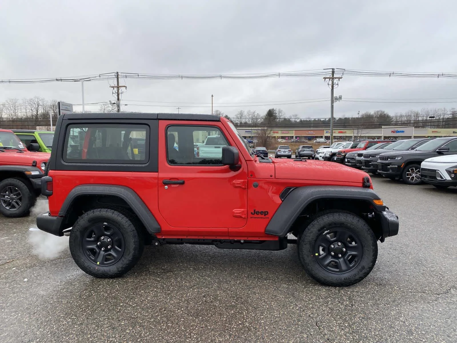 New 2026 Firecracker Red Clearcoat Jeep Sport image 2