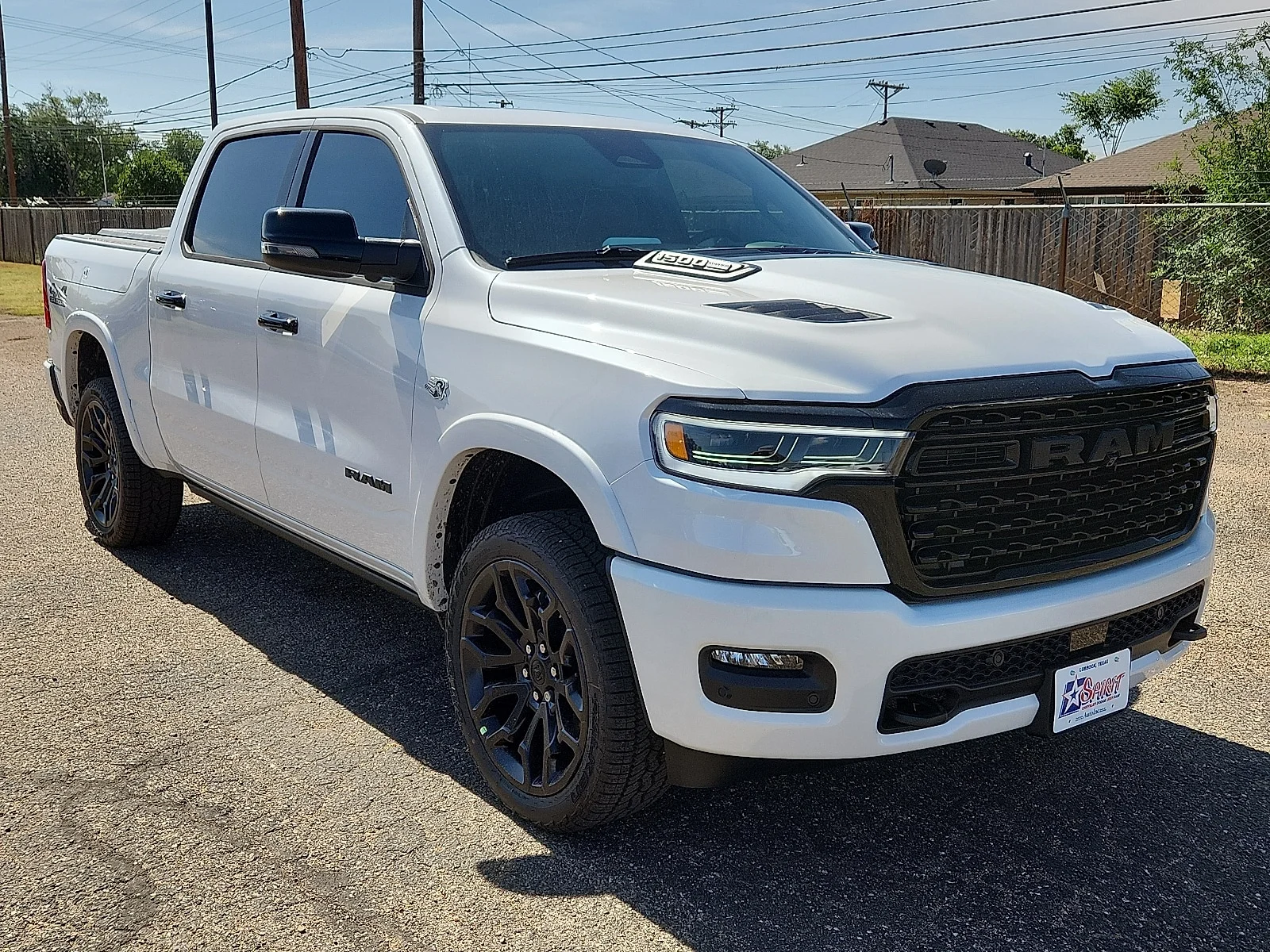 New 2026 PWD Ivory White Ram LIMITED CREW CAB 4X4 5