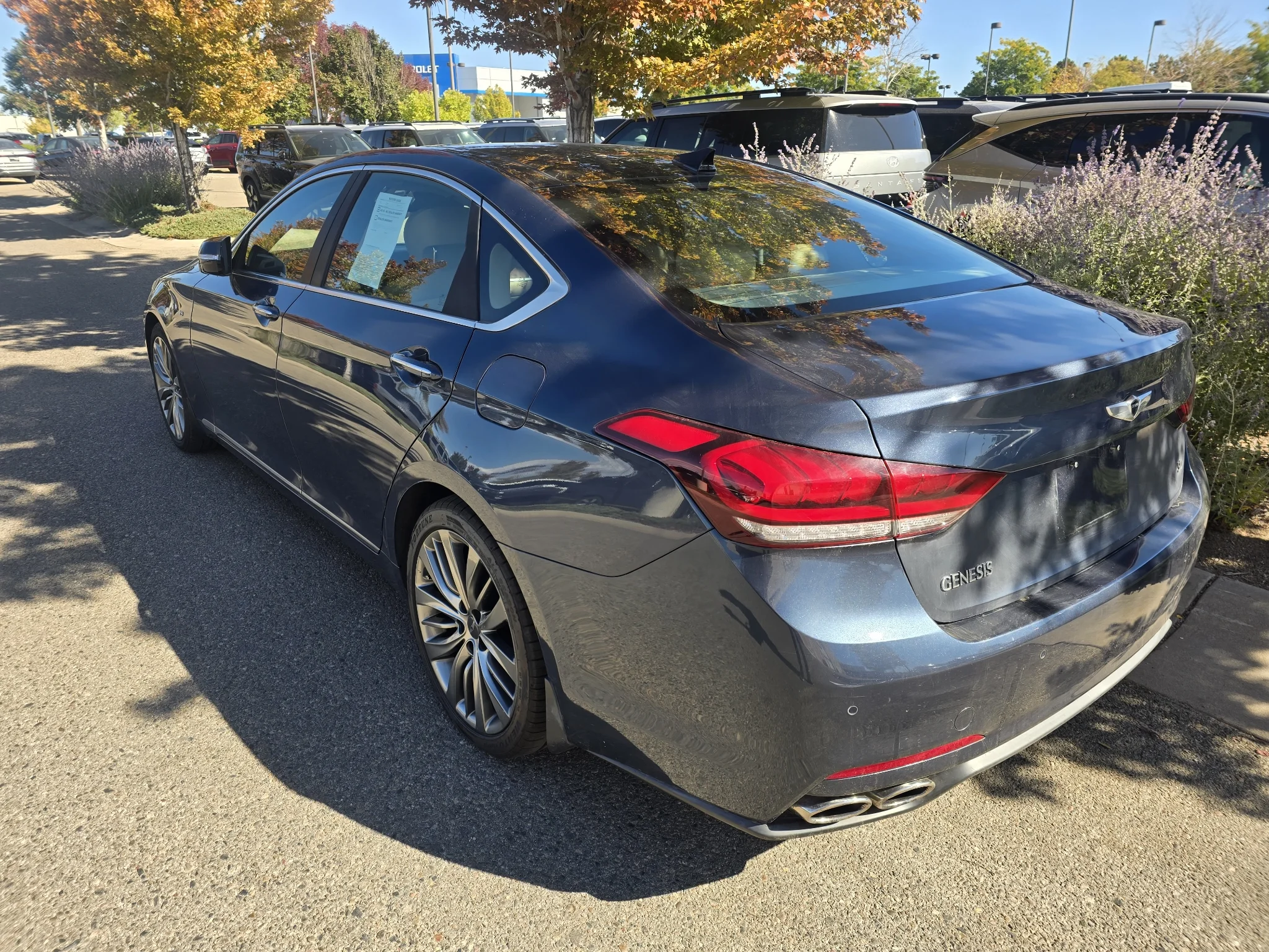 Used 2015 Montecito Blue Hyundai 5.0L image 3