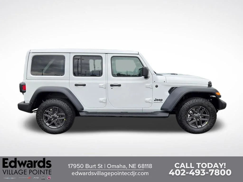 New 2026 Bright White Clearcoat Jeep Sport S image 2