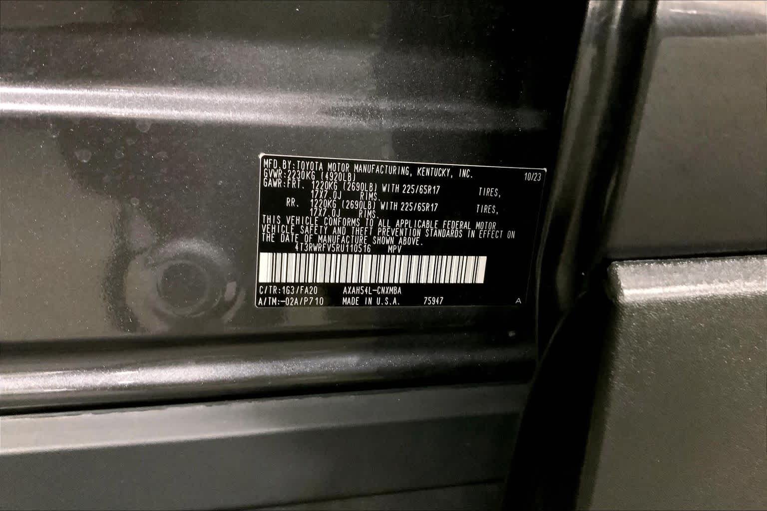 Certified Used 2024 Magnetic Gray Metallic Toyota Hybrid XLE image 37