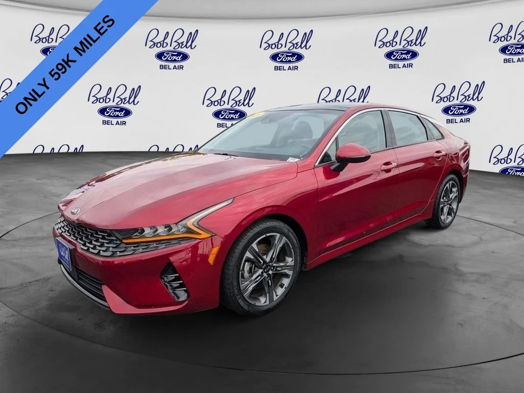 Used 2021 Red Kia EX image 7