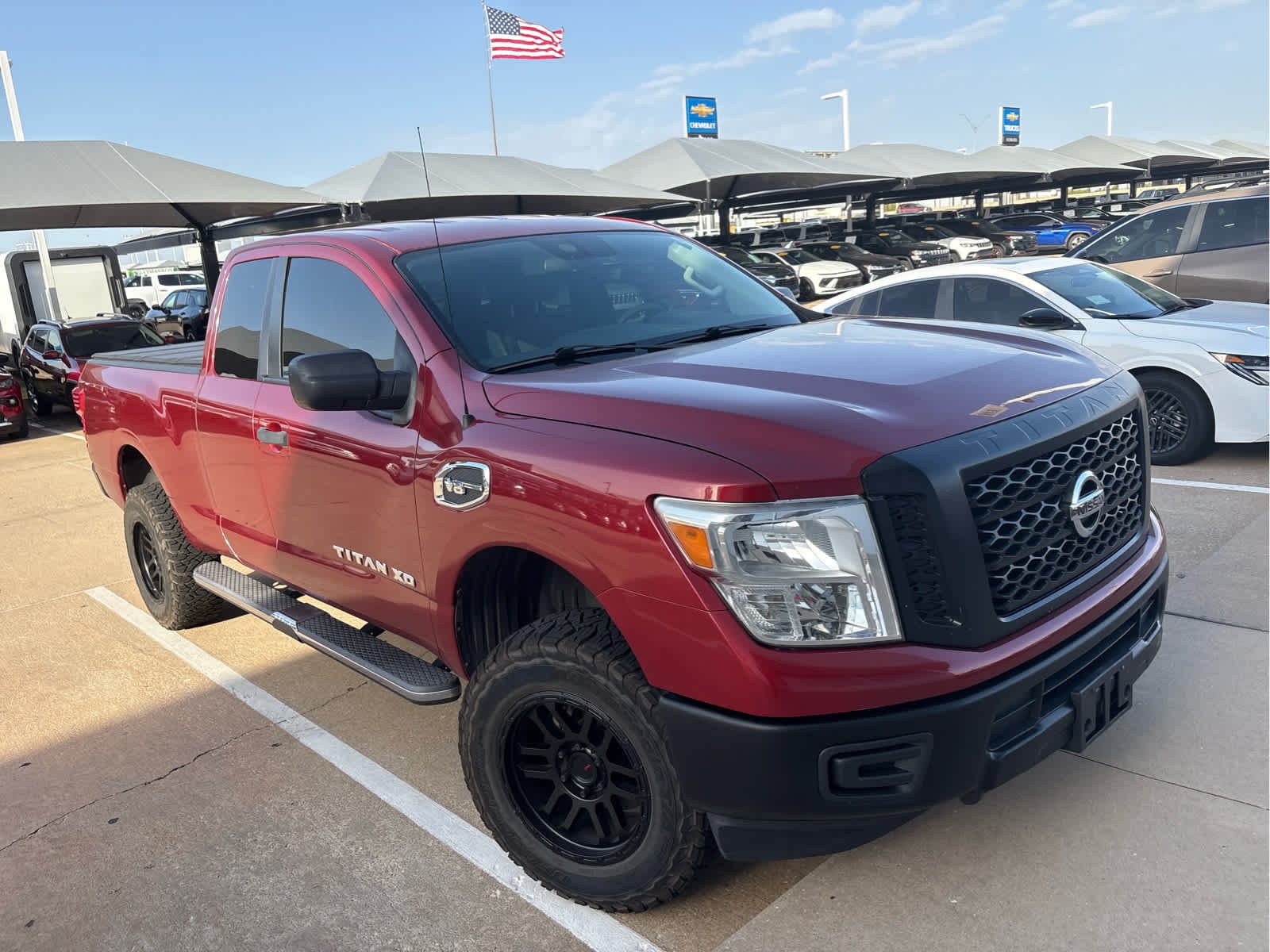 Used 2018 Cayenne Red Nissan S image 6