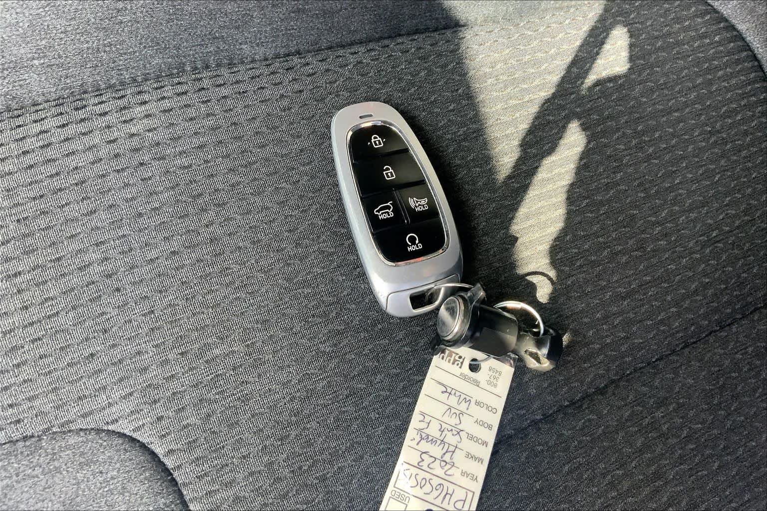 Certified Used 2023 Serenity White Pearl Hyundai SEL image 14