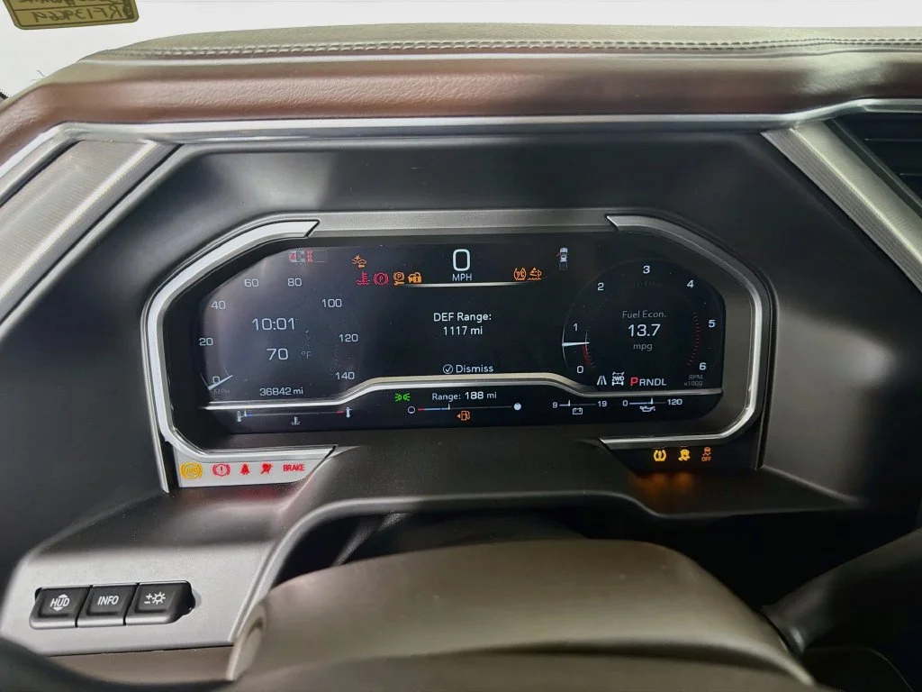 Used 2024 White Frost Tricoat GMC Denali image 14
