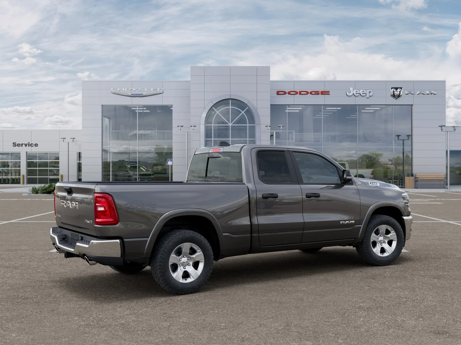 New 2026 Granite Crystal Metallic Clearcoat RAM Big Horn image 30