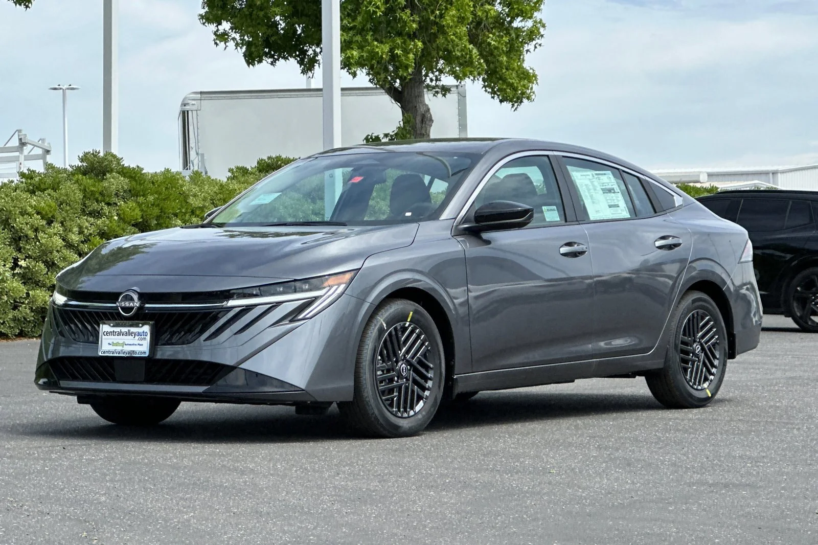 New 2026 Gun Metallic Nissan SV image 8