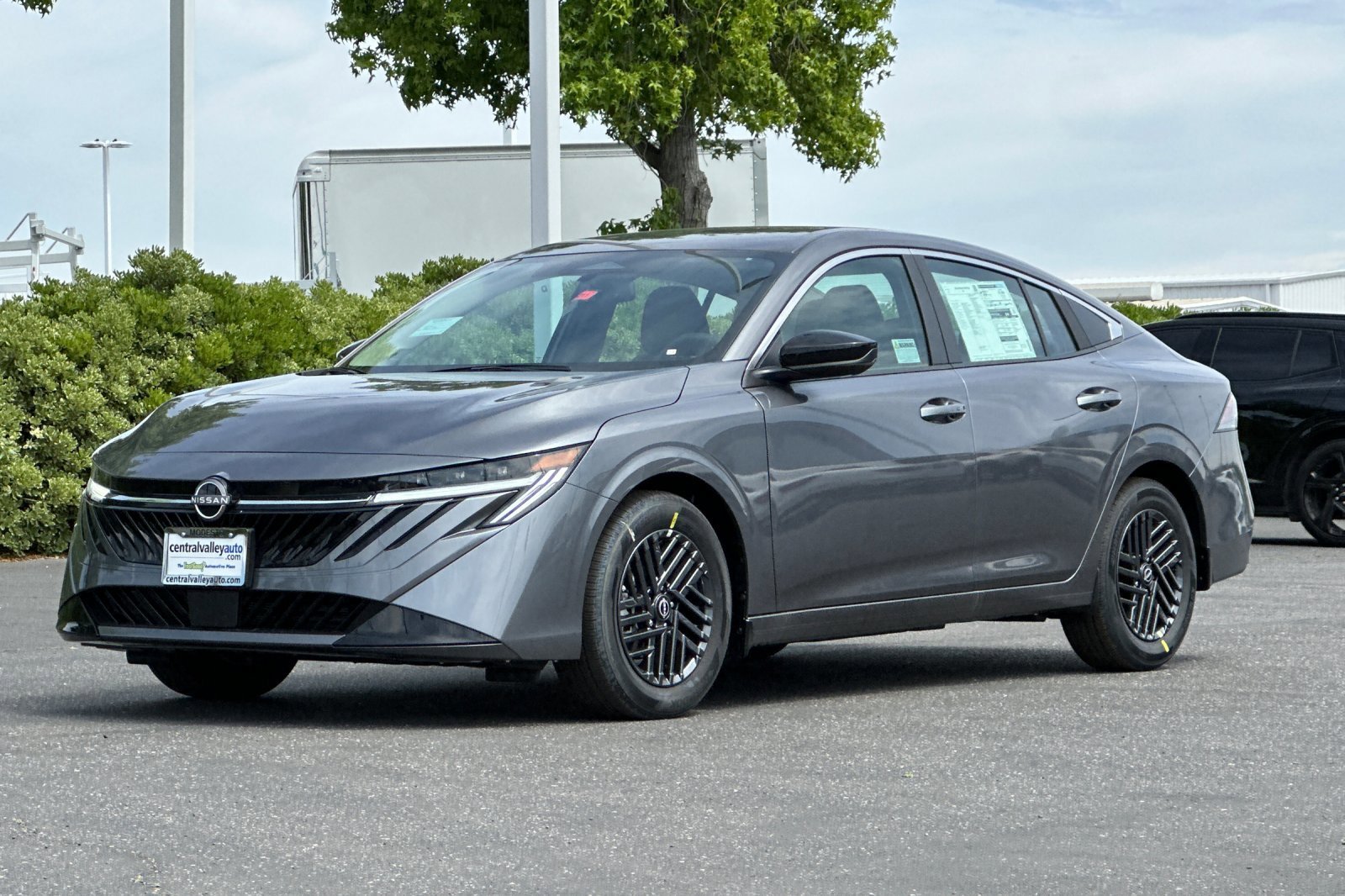 New 2026 Gun Metallic Nissan SV image 8