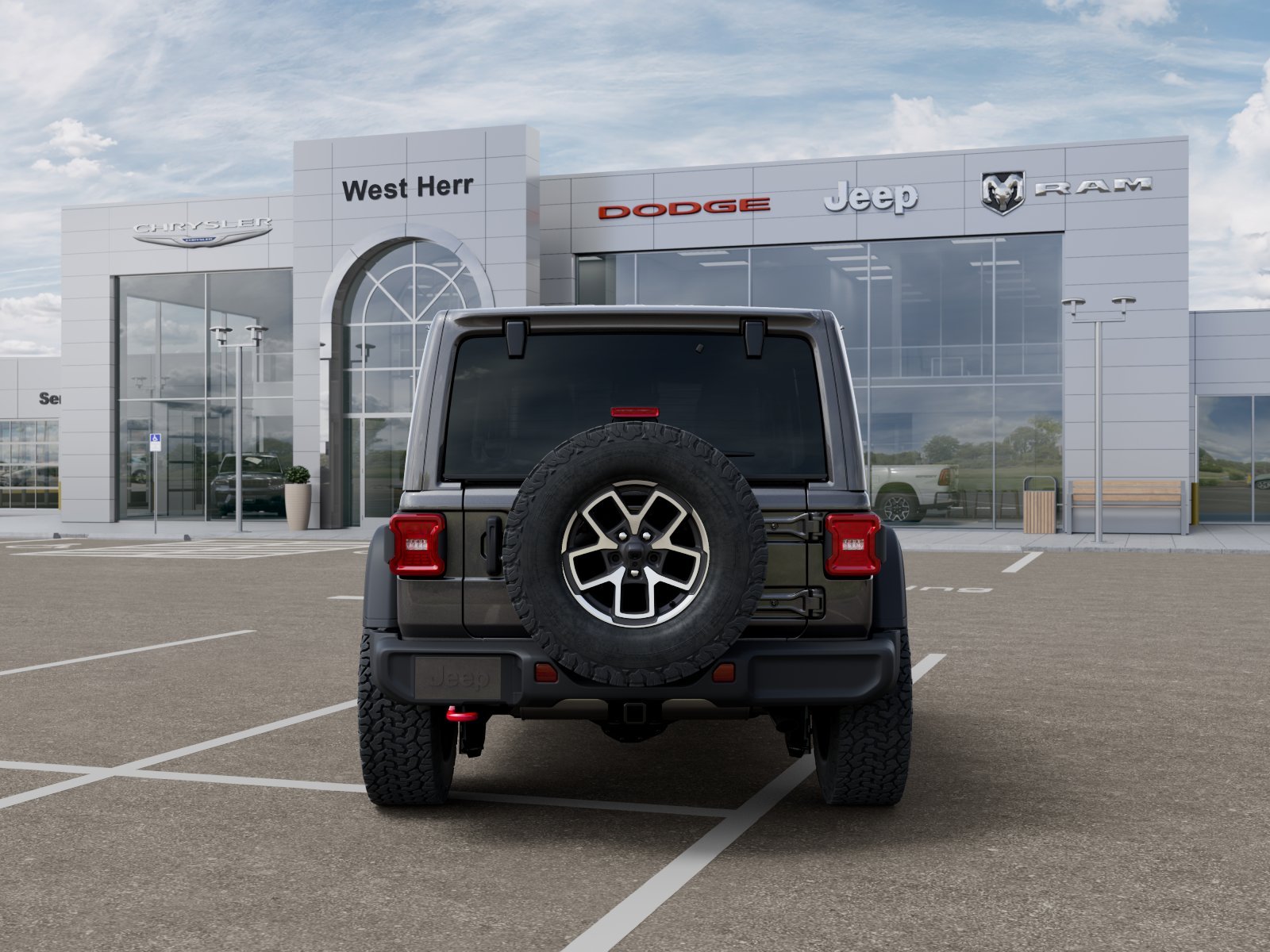 New 2026 Granite Crystal Metallic Clear-Coat Exterior Paint Jeep Rubicon image 57
