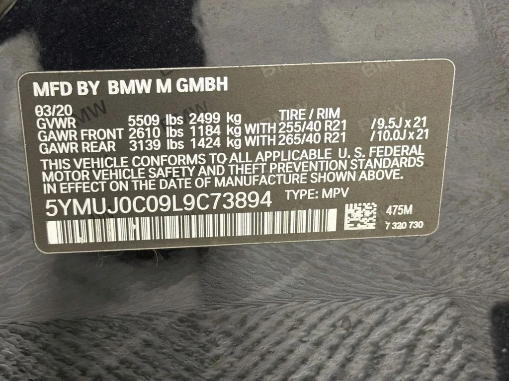 Used 2020 Black BMW Competition image 34