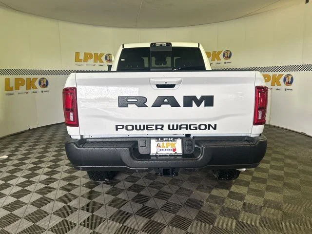 New 2026 Bright White Clear-Coat Exterior Paint RAM POWER WAGON image 4