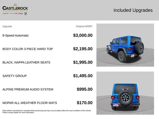 Used 2026 Blue Jeep Rubicon image 6