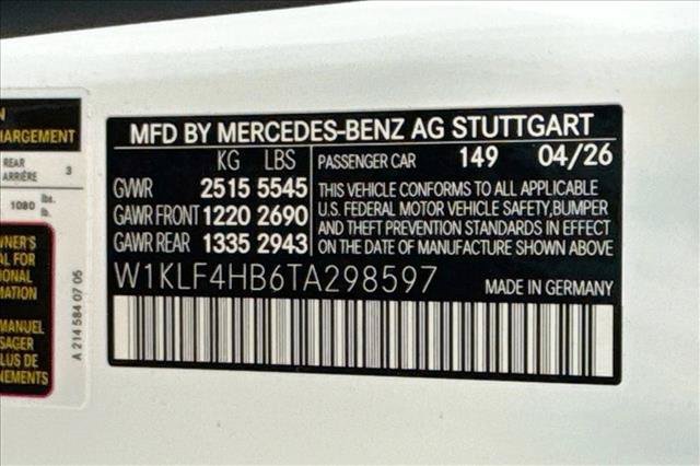 New 2026 Polar White Mercedes-Benz E 350 image 60