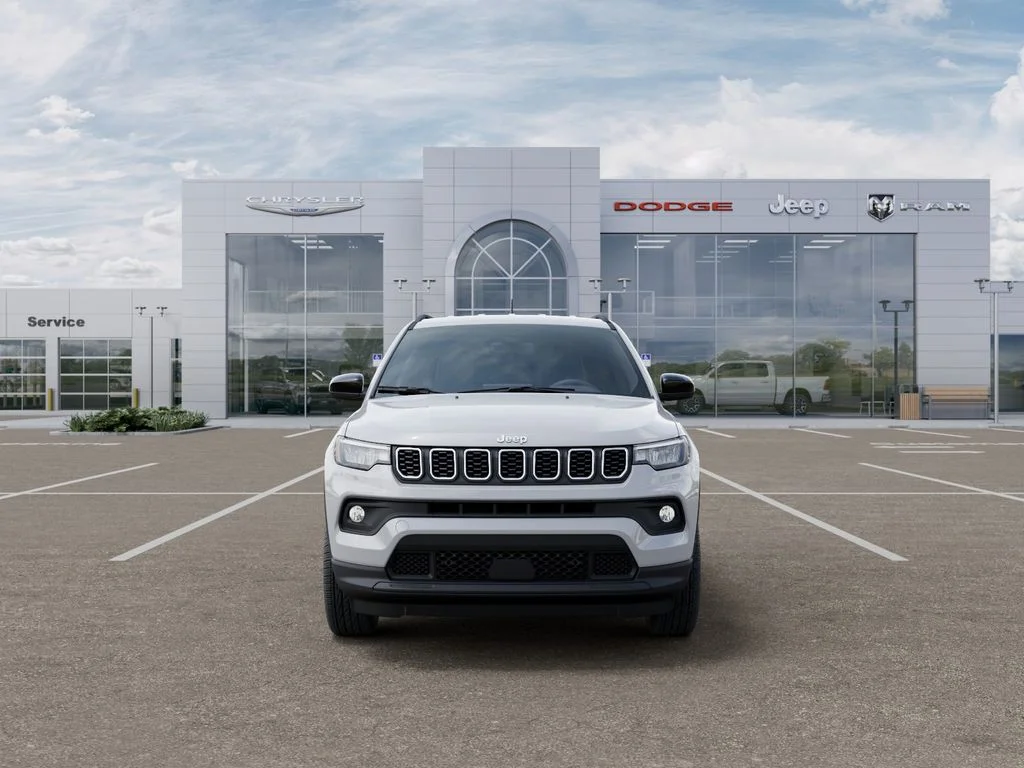 New 2026 Bright White Clear-Coat Exterior Paint Jeep Latitude image 6