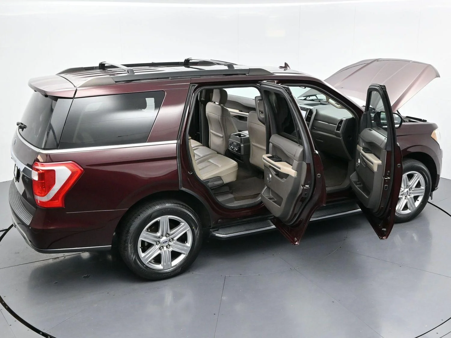Used 2020 Burgundy Velvet Metallic Tinted Clearcoat Ford XLT image 42