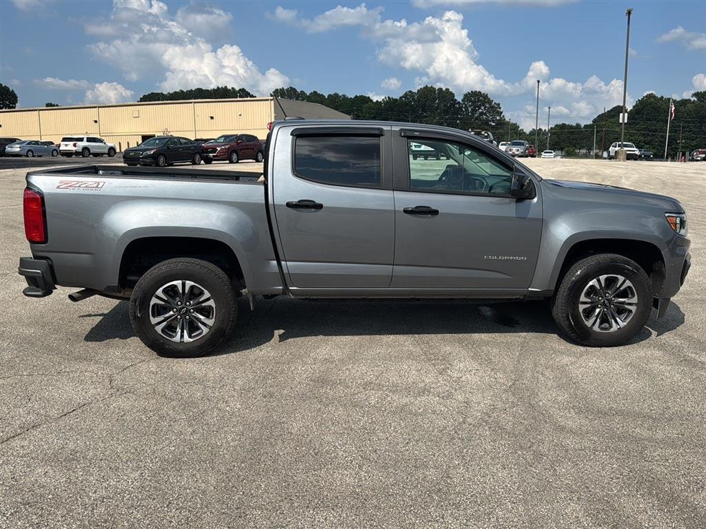 Used 2021 Satin Steel Metallic Chevrolet 4WD Z71 image 7
